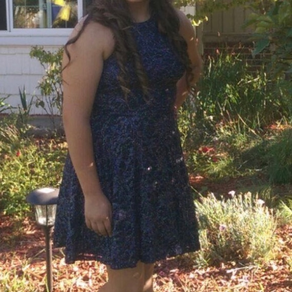 Navy Formal Dress